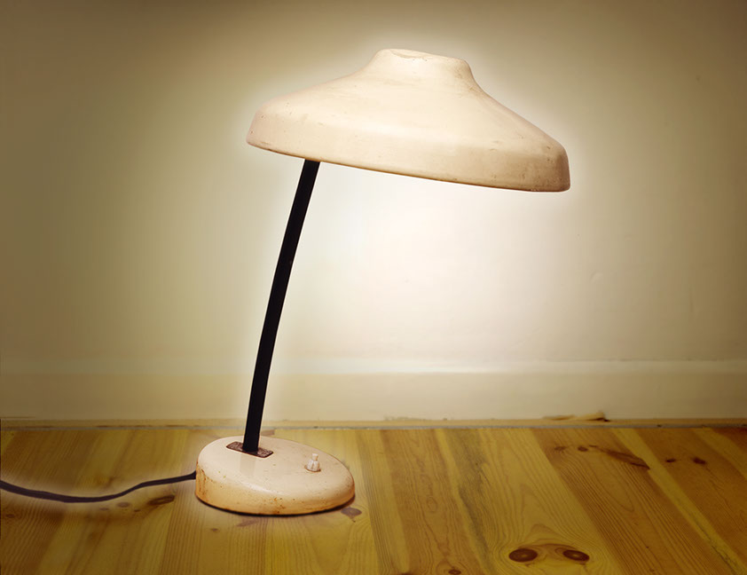 lampe de table ronde
